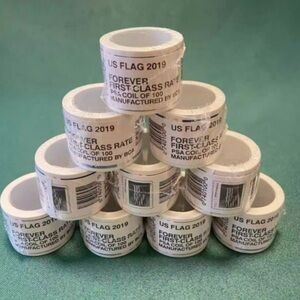 Forever Stamps 2019 ten roll 10 roll = 1000 pcs